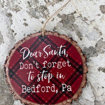 Wooden Round Bedford Ornaments - Juli's Wearable Art